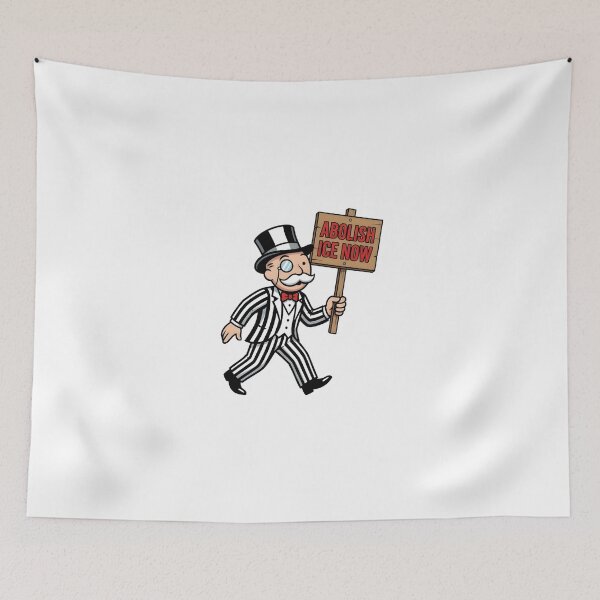 Item preview, Rich Banker Abolish ICE Sign designed and sold by xMErCUrY03x.
