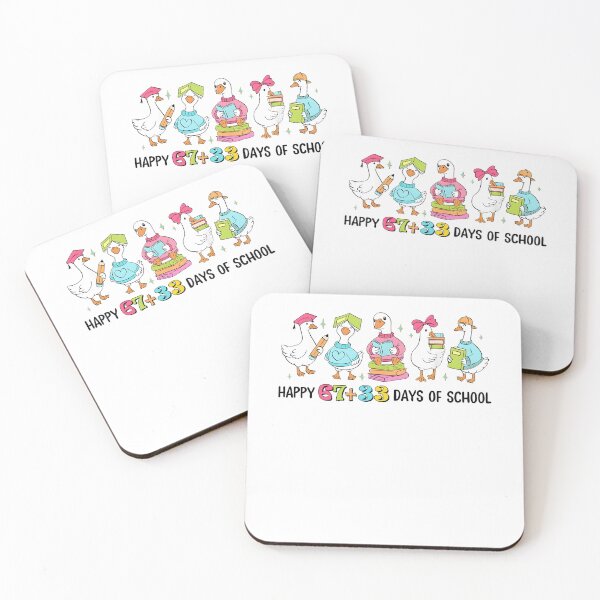 Item preview, Happy 67+33 Days Of School Funny Goose 67 Meme 100th Day designed and sold by jakaun.