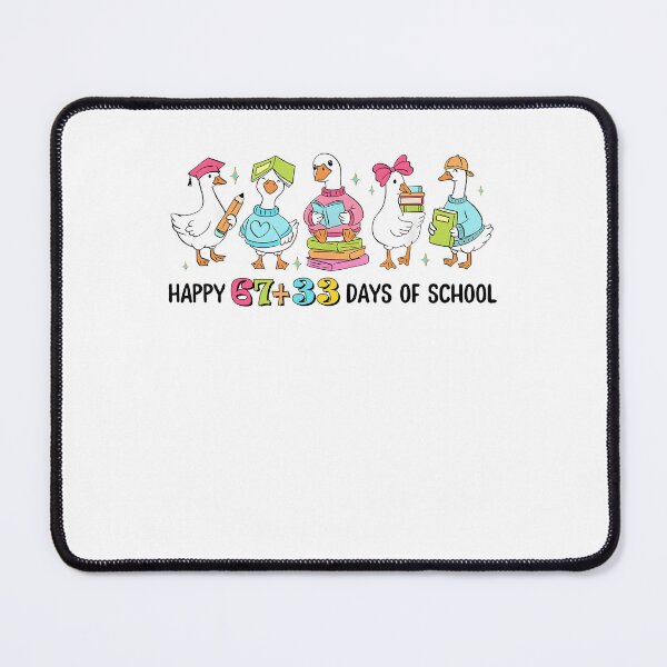 Item preview, Happy 67+33 Days Of School Funny Goose 67 Meme 100th Day designed and sold by jakaun.