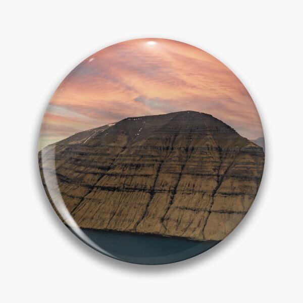 Item preview, Sunset over the Faroe Islands – Nordic magic designed and sold by Mauswohn.