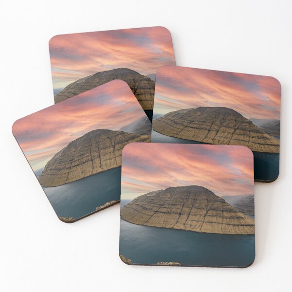 Item preview, Sunset over the Faroe Islands – Nordic magic designed and sold by Mauswohn.