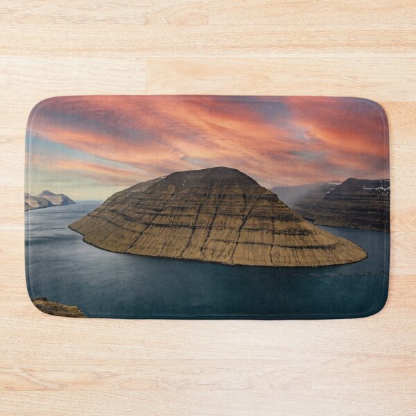 Item preview, Sunset over the Faroe Islands – Nordic magic designed and sold by Mauswohn.
