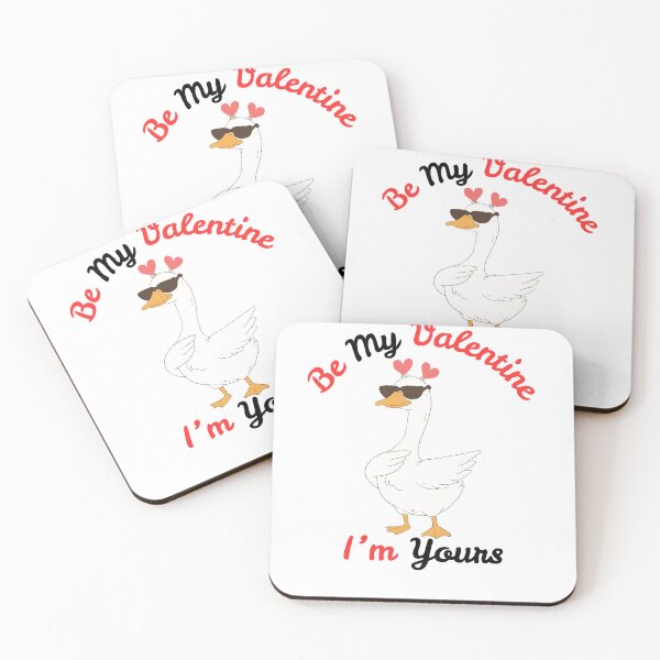 Item preview, Be My ValetIne I'm Yours | Cool Duck designed and sold by SolSel ⭐⭐⭐⭐⭐.