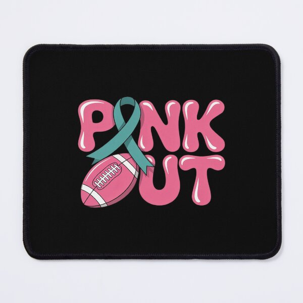 Item preview, Pink Out Football Bow Breast Cancer Awareness Pink Ribbon designed and sold by Voidbinder.