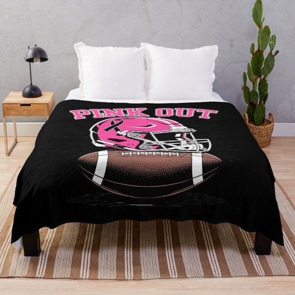 Item preview, Pink Out American Football Breast Cancer Awareness Warrior designed and sold by Voidbinder.