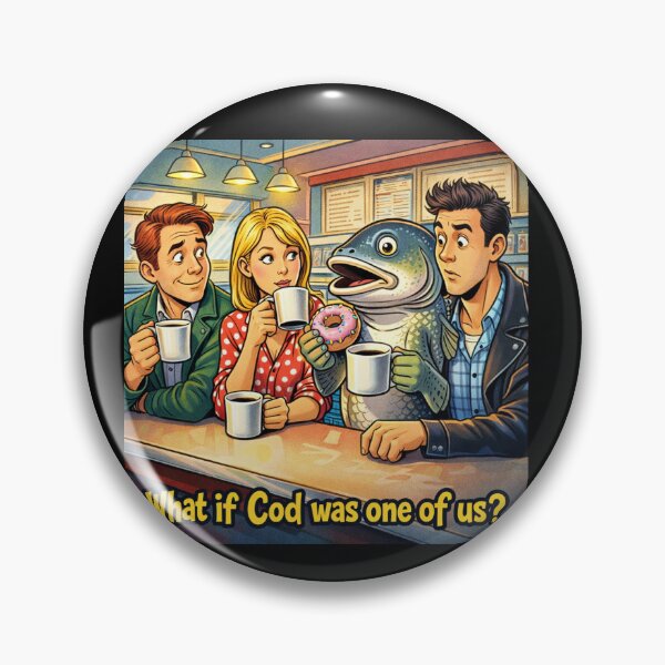 Item preview, What if Cod was one of us? designed and sold by halibutgoatramb.