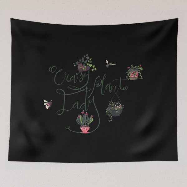 Item preview, Crazy Plant Lady Pattern designed and sold by lqycnvzxyg3.