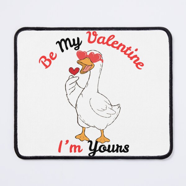 Item preview, Be My ValetIne I'm Yours | Duck With Love Eyes designed and sold by SolSel ⭐⭐⭐⭐⭐.