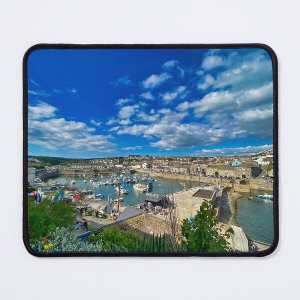 Item preview, Porthleven Harbour Cornwall - Sun-Drenched Coastal Village and Cornish Seascape designed and sold by leonwoods.