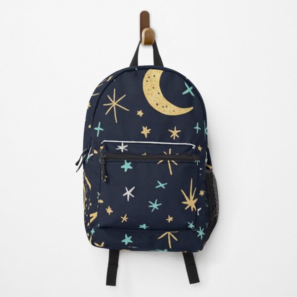Item preview, Midnight Stardust & Golden Moons Glittery Moon and Star Chart designed and sold by ZyVoAli.