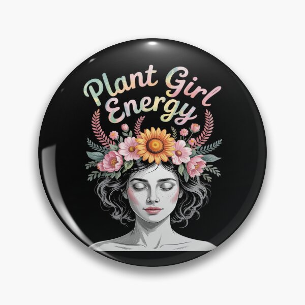 Item preview, Plant Girl Energy, Gardening, Cottagecore designed and sold by Voidbinder.