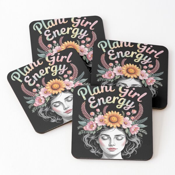 Item preview, Plant Girl Energy, Gardening, Cottagecore designed and sold by Voidbinder.