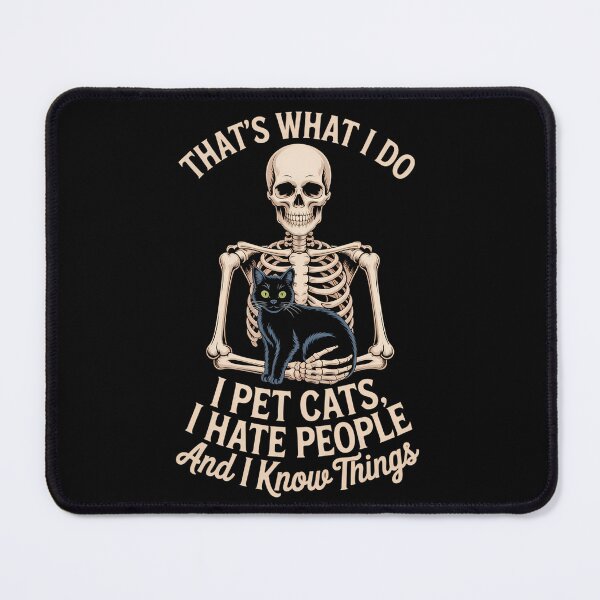 Item preview, Skeleton Cat Kitten Lovers Skull Pet designed and sold by LittleBO5.