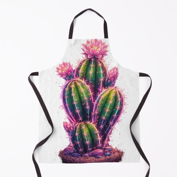Item preview, Neon Bloom Cactus designed and sold by Lunara Glow.