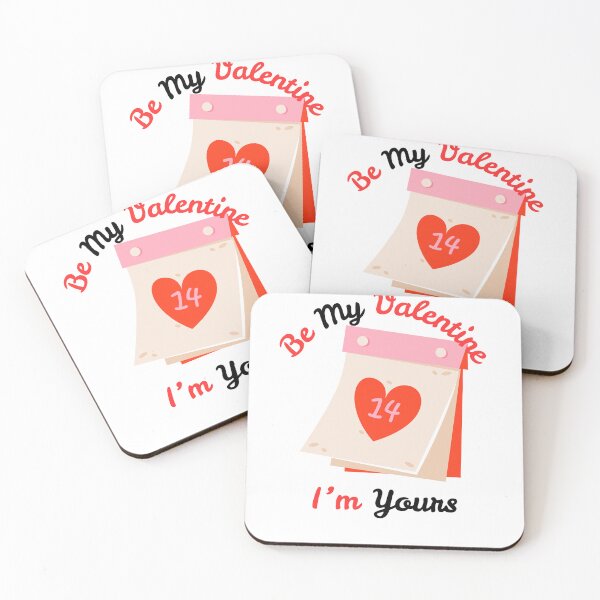 Item preview, Be My ValetIne I'm Yours | Cute Calendar designed and sold by SolSel ⭐⭐⭐⭐⭐.