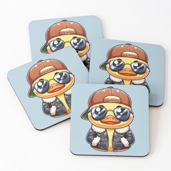 Item preview, Cool DUCK, Dapper Duckling: Cartoon Avian Style Takes Center Stage designed and sold by Arte Cartoon From TagTeam Group.