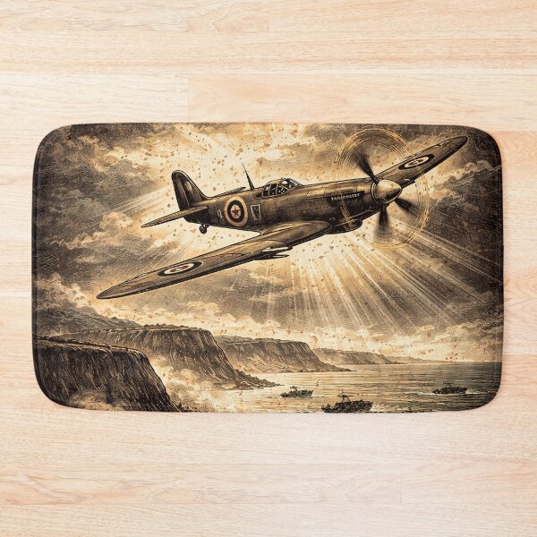 Item preview, D-Day Normandy WWII Invasion Historic Memorial Art designed and sold by Retr0Tshirts.