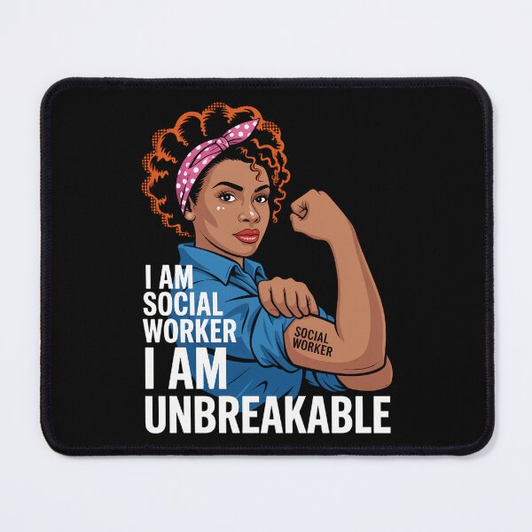 Item preview, Social Worker Afro American designed and sold by LittleBO5.