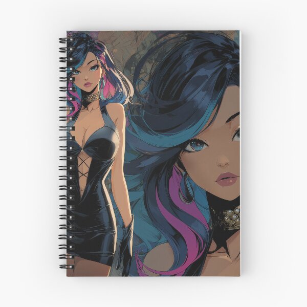 Item preview, bi anime girl designed and sold by CursedbyLilith.