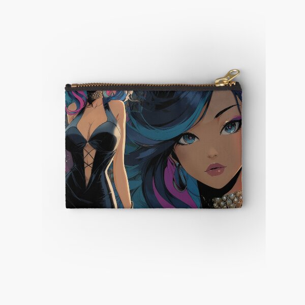 Item preview, bi anime girl designed and sold by CursedbyLilith.