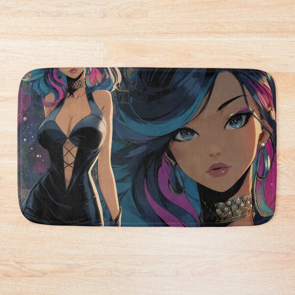 Item preview, bi anime girl designed and sold by CursedbyLilith.