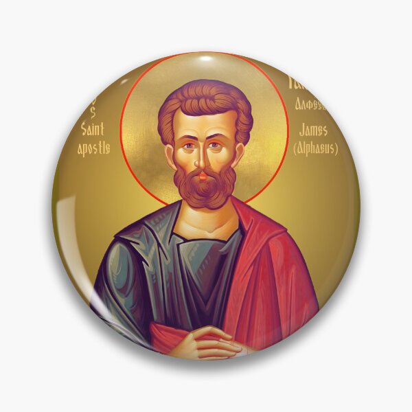 Item preview, Saint Apostle James  the Younger , James, son of Alphaeus , Orthodox icon  designed and sold by orthodox-icon.