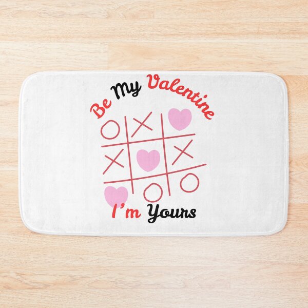 Item preview, Be My ValetIne I'm Yours | Tic-Tac-Toe of Love designed and sold by SolSel ⭐⭐⭐⭐⭐.