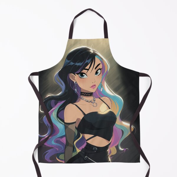 Item preview, bi anime girl designed and sold by CursedbyLilith.