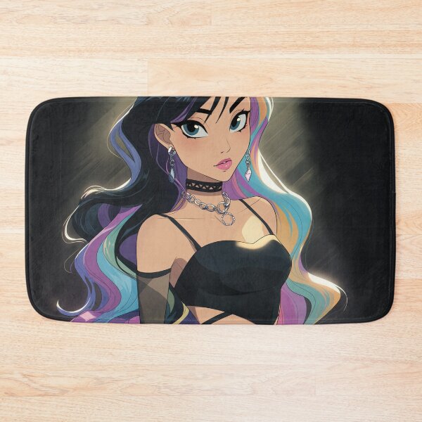Item preview, bi anime girl designed and sold by CursedbyLilith.