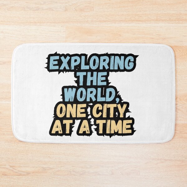 Item preview, Exploring the World, One City at a Time designed and sold by variant designer.