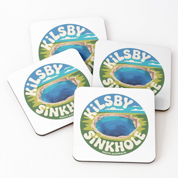 Item preview, Kilsby Sinkhole | South Australia Festival Travel Sticker designed and sold by Random Designs.