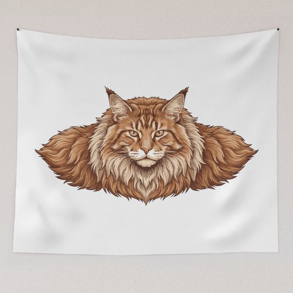 Item preview, Part Cat Part Lion Majestic Maine Coon designed and sold by Petzzz.