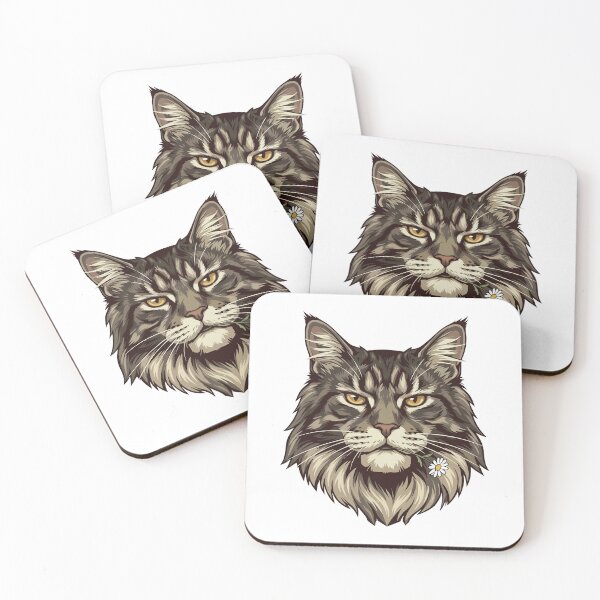 Item preview, Signature Look of Superiority Maine Coon Face designed and sold by Petzzz.