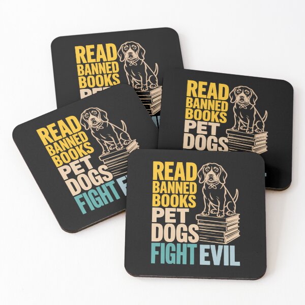 Item preview, Banned Books PET Dogs Read Books Reading designed and sold by LittleBO5.