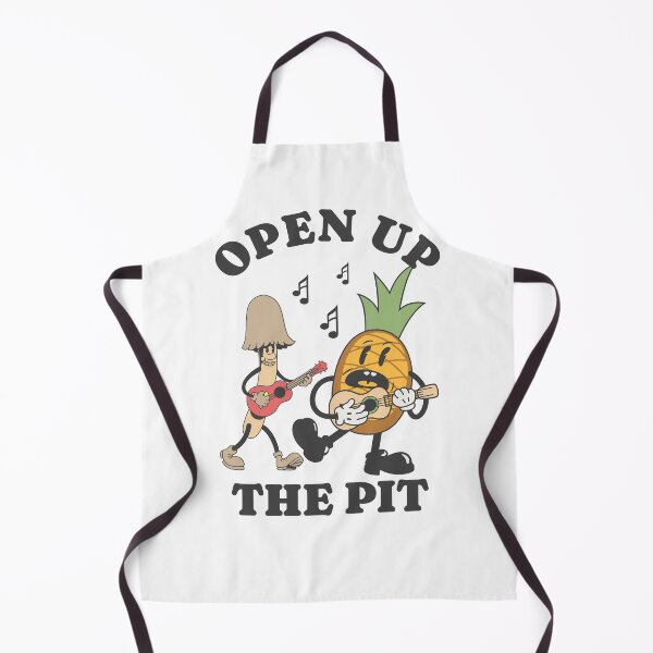 Item preview, Open Up the Pit – Funny Fruit Metal Band Cartoon | Mosh Pit Humor Art designed and sold by onlin3boutiqu3.