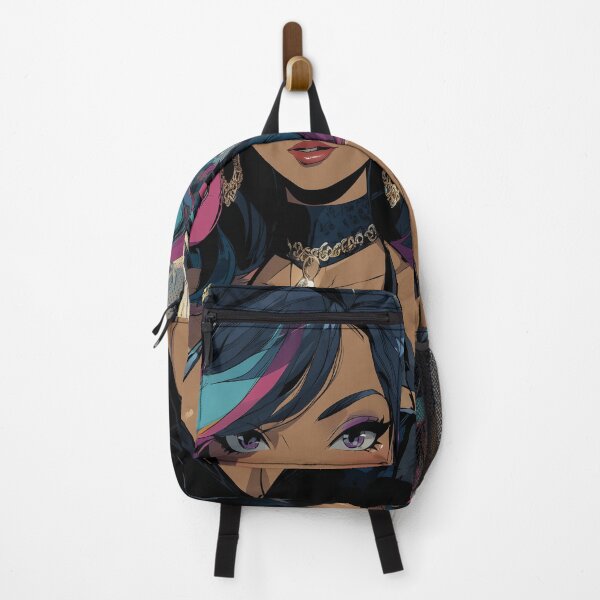 Item preview, bi anime girl designed and sold by CursedbyLilith.