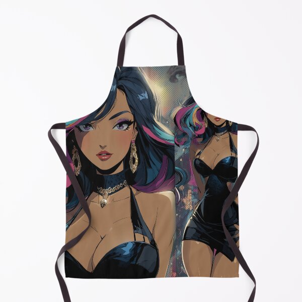 Item preview, bi anime girl designed and sold by CursedbyLilith.