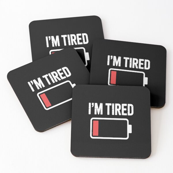 Item preview, I'm Tired Low Battery T - Empty Phone Symbol designed and sold by Lucaseinar.