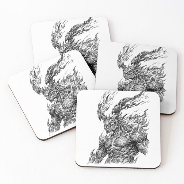 Item preview, Ifrit Final Fantasy XVI FF16 FFXVI Fanart designed and sold by bapupa.