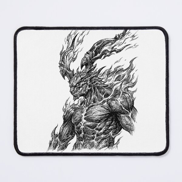 Item preview, Ifrit Final Fantasy XVI FF16 FFXVI Fanart designed and sold by bapupa.