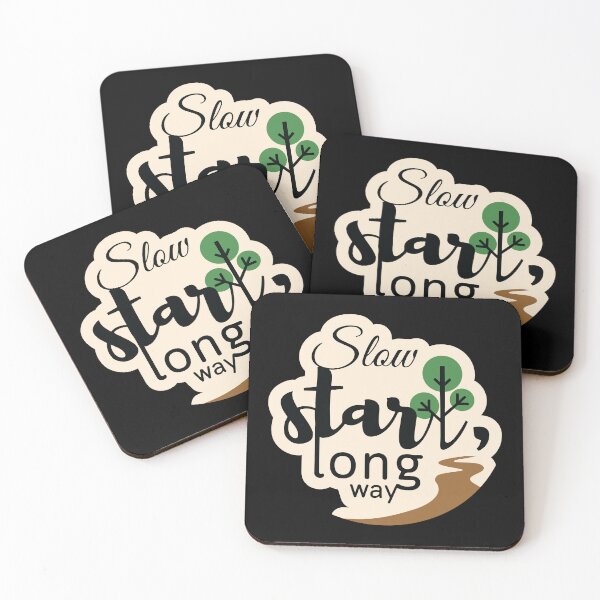 Item preview, Slow start, long way designed and sold by Cushy Digital.