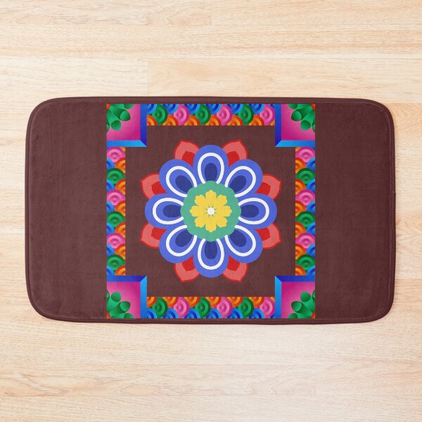Item preview, Traditional Korean Dancheong floral pattern (단청) designed and sold by mycreastyle.