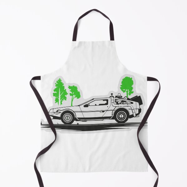 Item preview, Vintage Classic Car Delorean Design Exclusive Nature designed and sold by PrintCarClub.