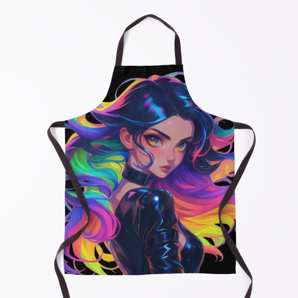 Item preview, anime rainbow girl designed and sold by CursedbyLilith.