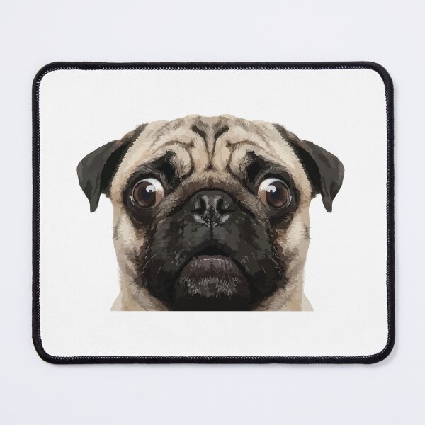 Item preview, Internal Screaming Funny Pug Face designed and sold by Petzzz.