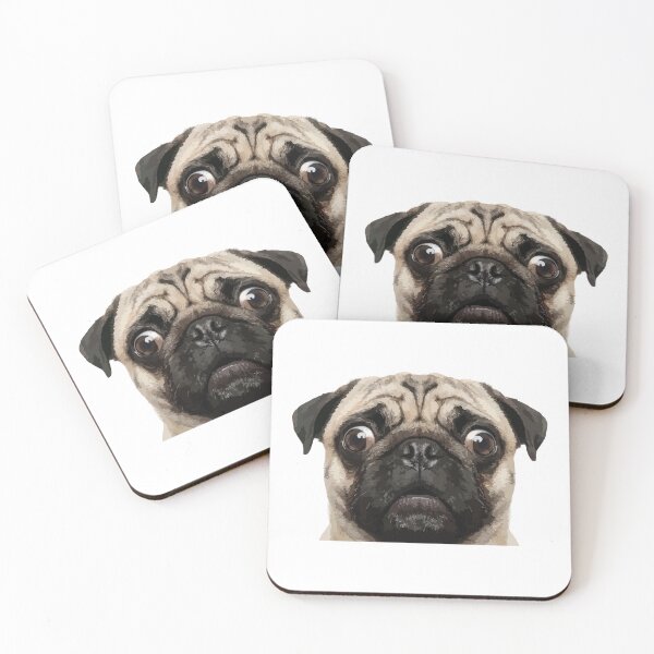 Item preview, Internal Screaming Funny Pug Face designed and sold by Petzzz.