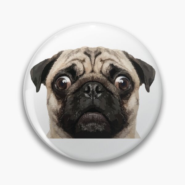 Item preview, Internal Screaming Funny Pug Face designed and sold by Petzzz.