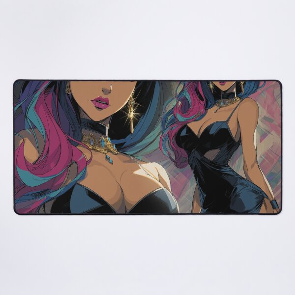 Item preview, bi anime girl designed and sold by CursedbyLilith.