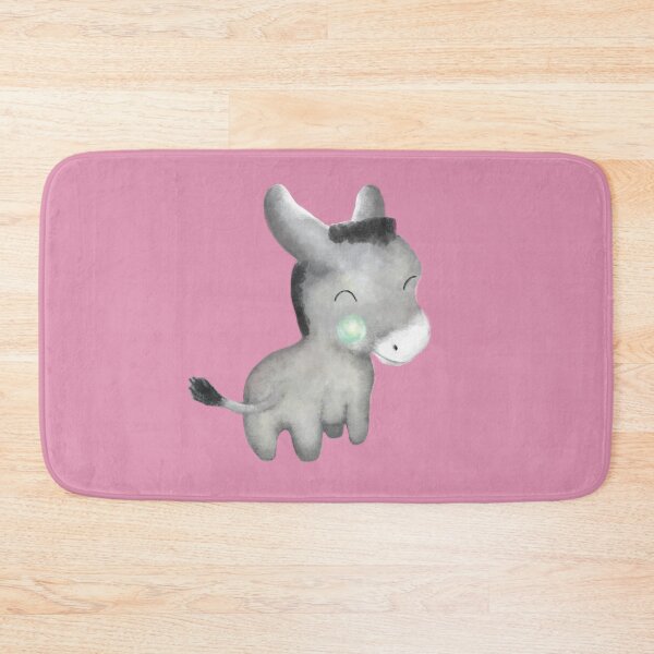 Item preview, Wee Donkey - Cute Watercolor designed and sold by LittleCloudShop.