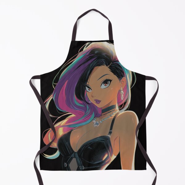 Item preview, bi anime girl designed and sold by CursedbyLilith.